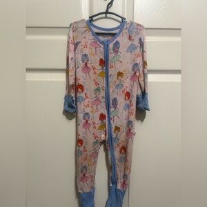 Little Sleepies Prima Ballerina Zippy Size 6-12 Month